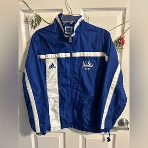 Vintage Adidas UCLA Tennis Athletic Windbreaker Jacket - S